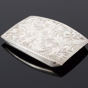 950 Silver Belt Buckle